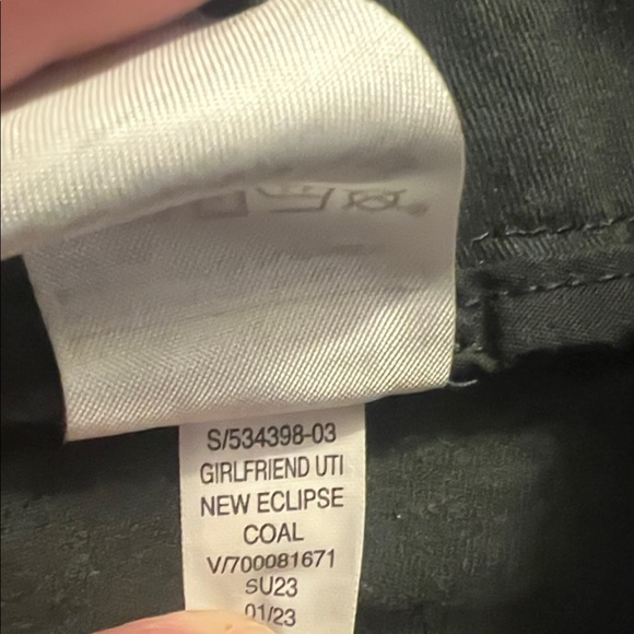 Banana Republic Utility Girlfriend Chino Ankle Pants New Eclipse Coal Size 10 - Picture 11 of 13